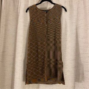 Chic Brown Barbara Lesser Tunic Vest